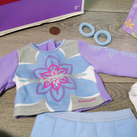 American Girl I Like Your Style MEET OUTFIT BOOK & CD Doll Boots Panties Box VTG - Picture 8 of 10